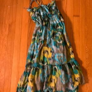 Old Navy Girls (M) tropical tie dress